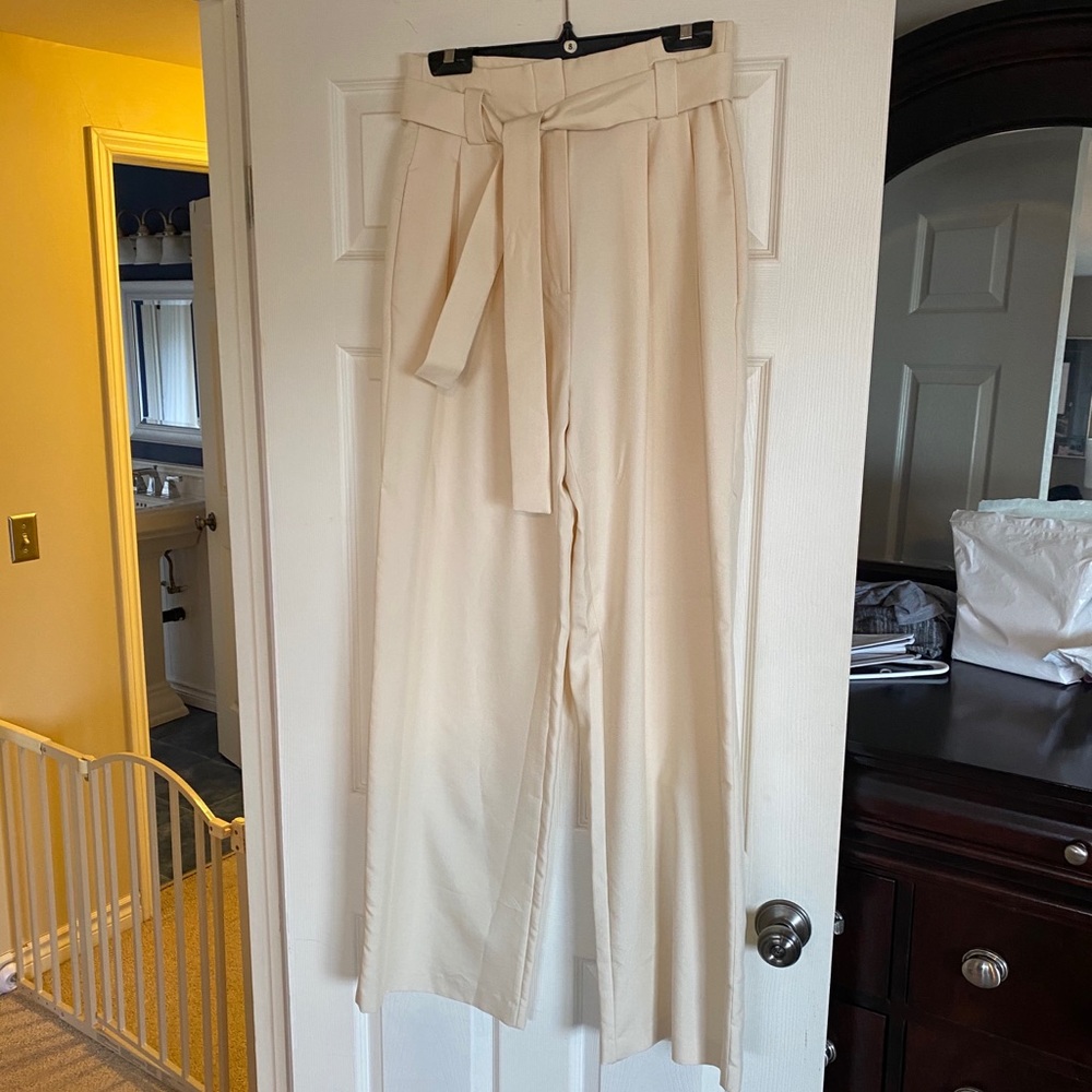 MNG tie up pants